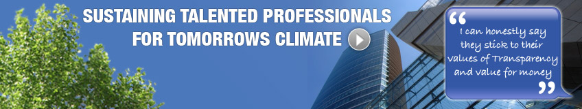 Sustaining talented professionals for tomorrows climate